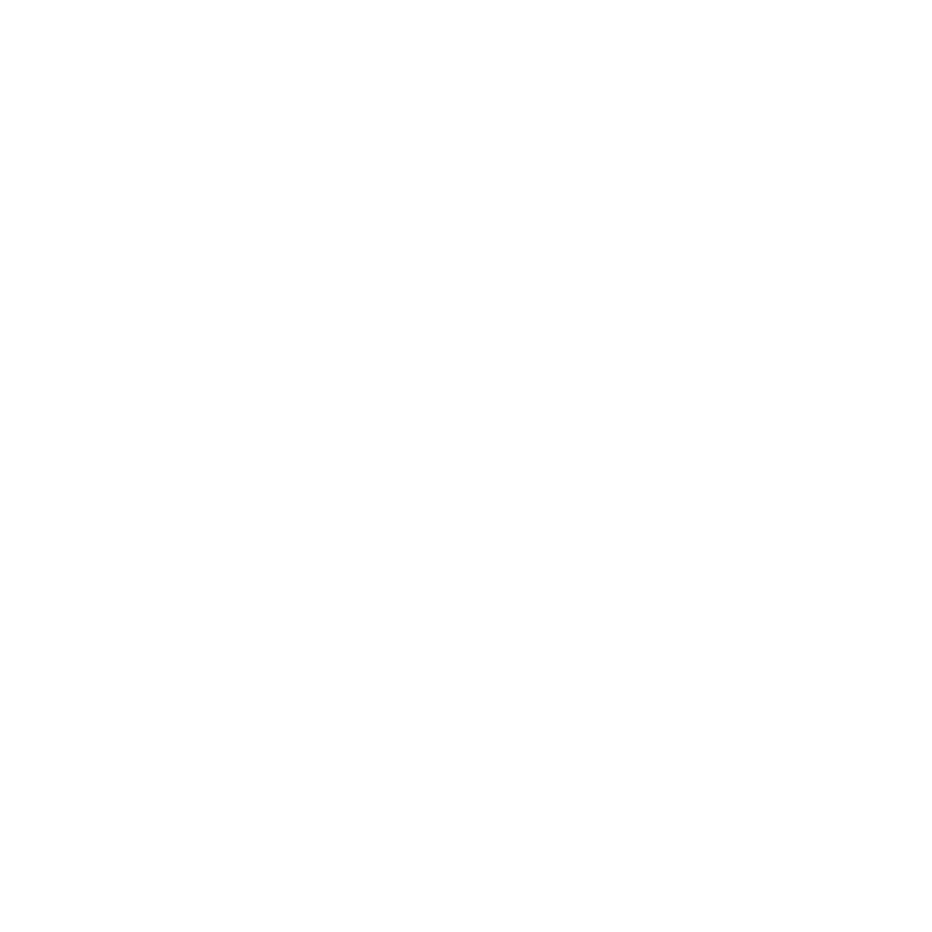 white check mark icon